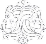 Gemini zodiac symbol